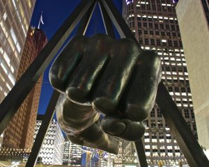 ‘The Fist’ sculpture is 32 years old today