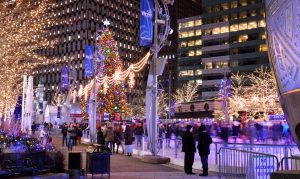 Tree lighting at Campus Martius this Friday