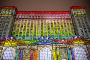 Michigan Central Station light and sound show dazzles at Winter Fest